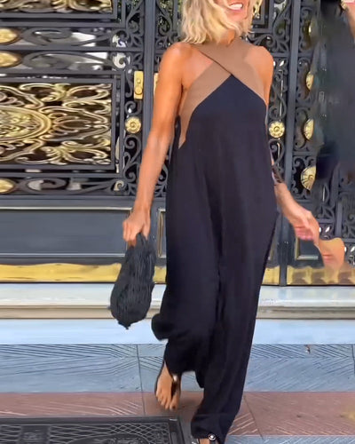 Sienna | Sukienka z Krzyżowym Dekoltem