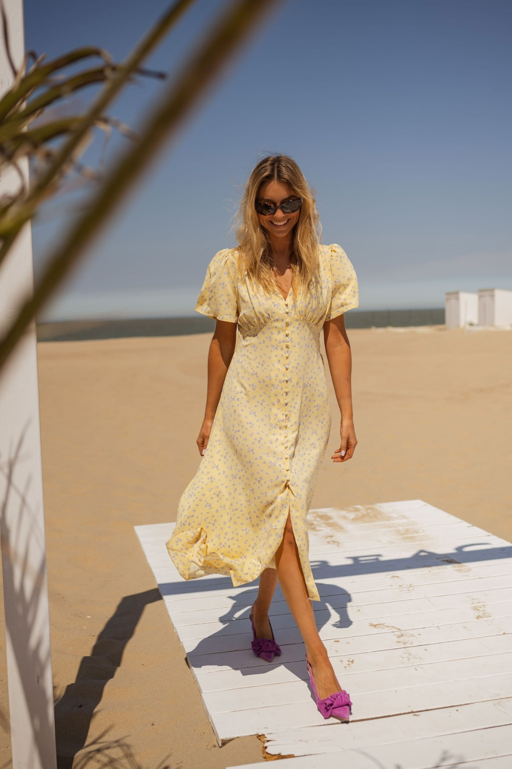 Linnea | Letnia Sukienka Midi