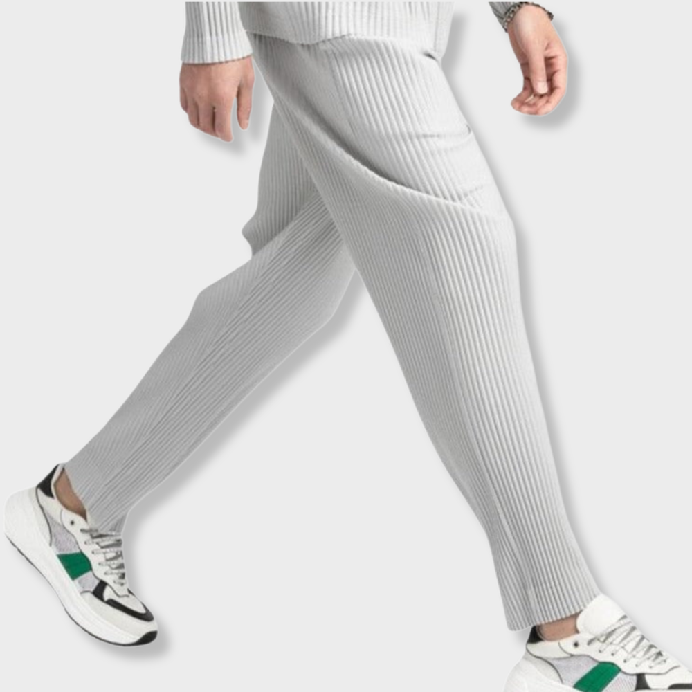 Spodnie z bawełny sztruksowej