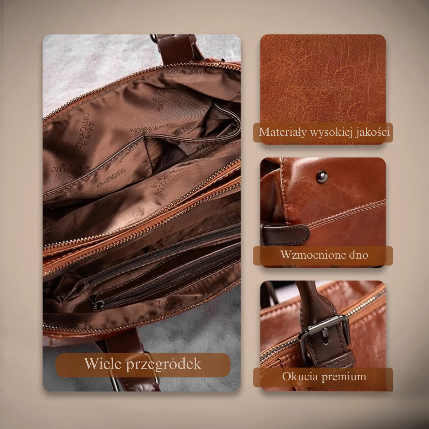 Alicia™ | Elegancki design –  Torba typu satchel