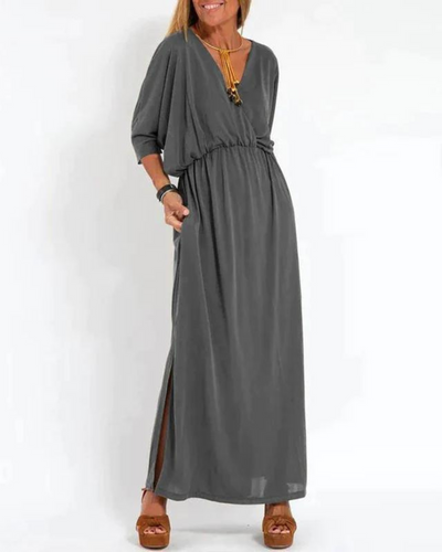 LANI - Sukienka maxi w stylu vintage