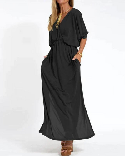 LANI - Sukienka maxi w stylu vintage