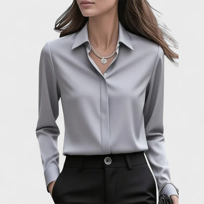 Marzena - Elegancki w Satynie Lśniącej