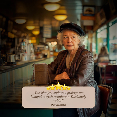 Nina™ | Klasyczny styl – Kompaktowa torebka