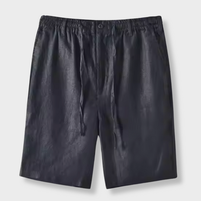 Krótkie spodenki lniane