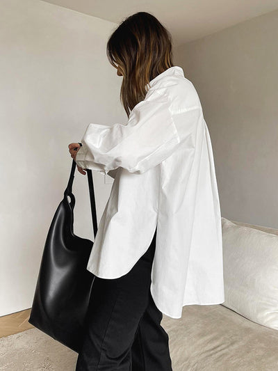 Koszula Minimalistyczna z Guzikiem