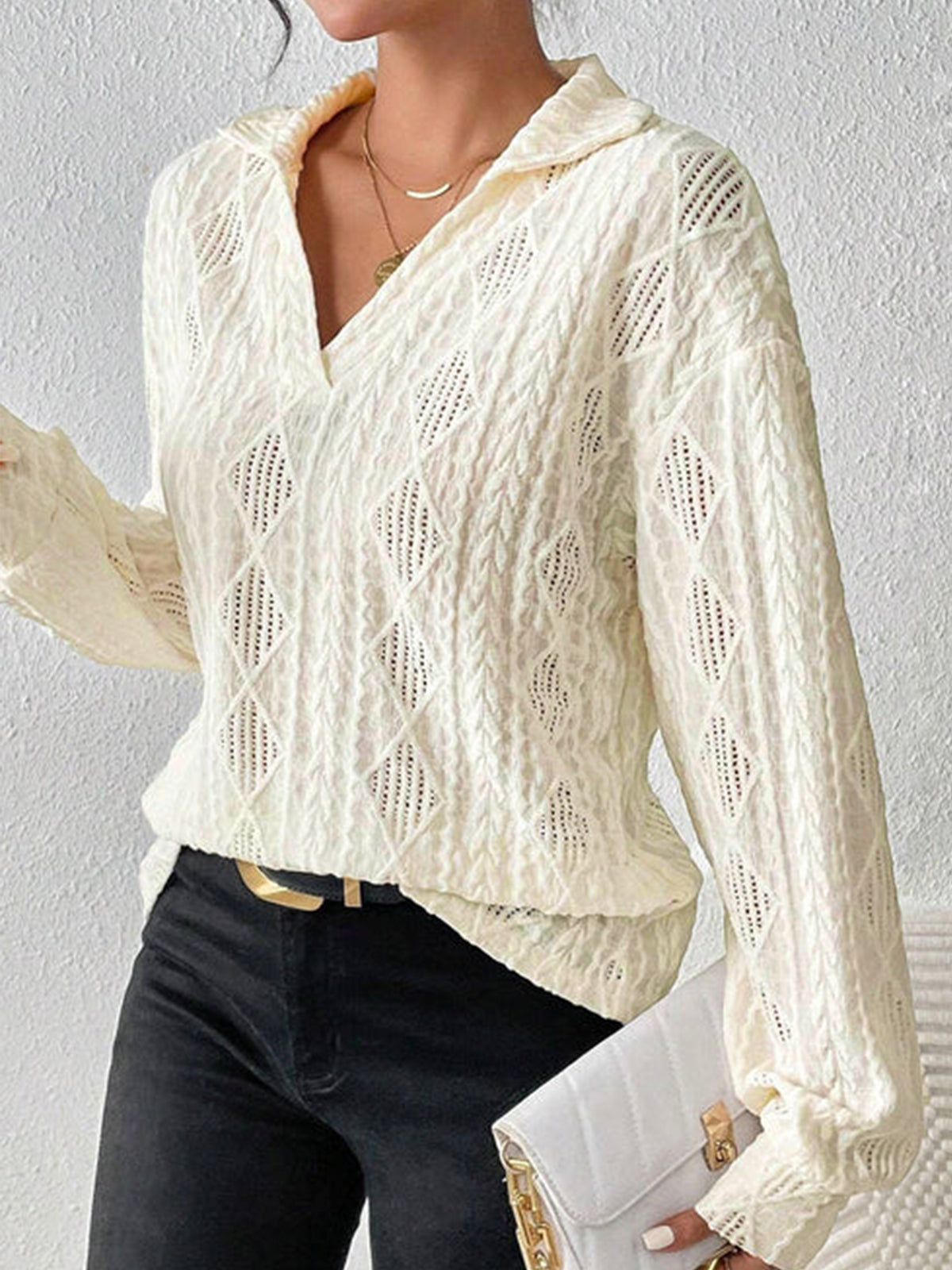 Polo z Szydełka Puste