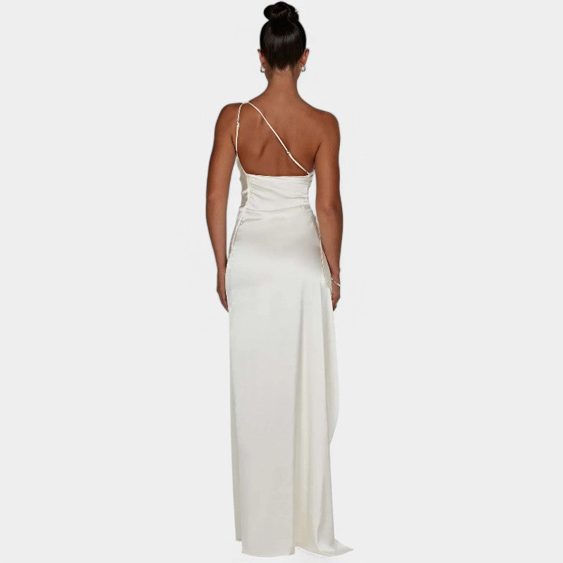 SERENYA – Luksusowa satynowa sukienka wieczorowa