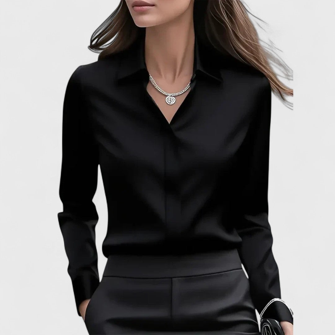 Marzena - Elegancki w Satynie Lśniącej