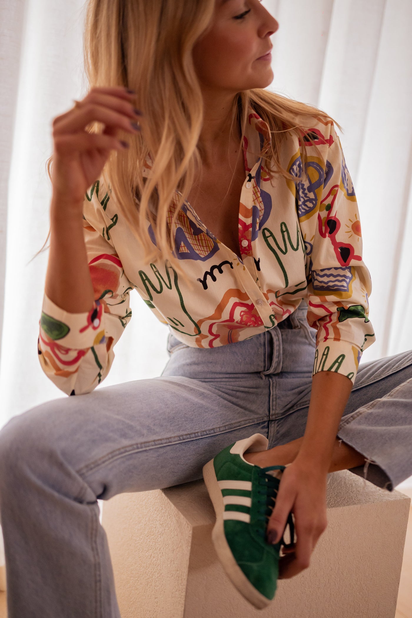 Alba | Koszula Chic Bez Wysiłku