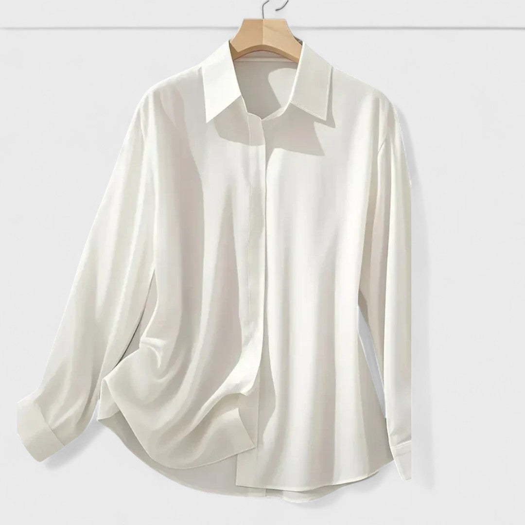 Marzena - Elegancki w Satynie Lśniącej