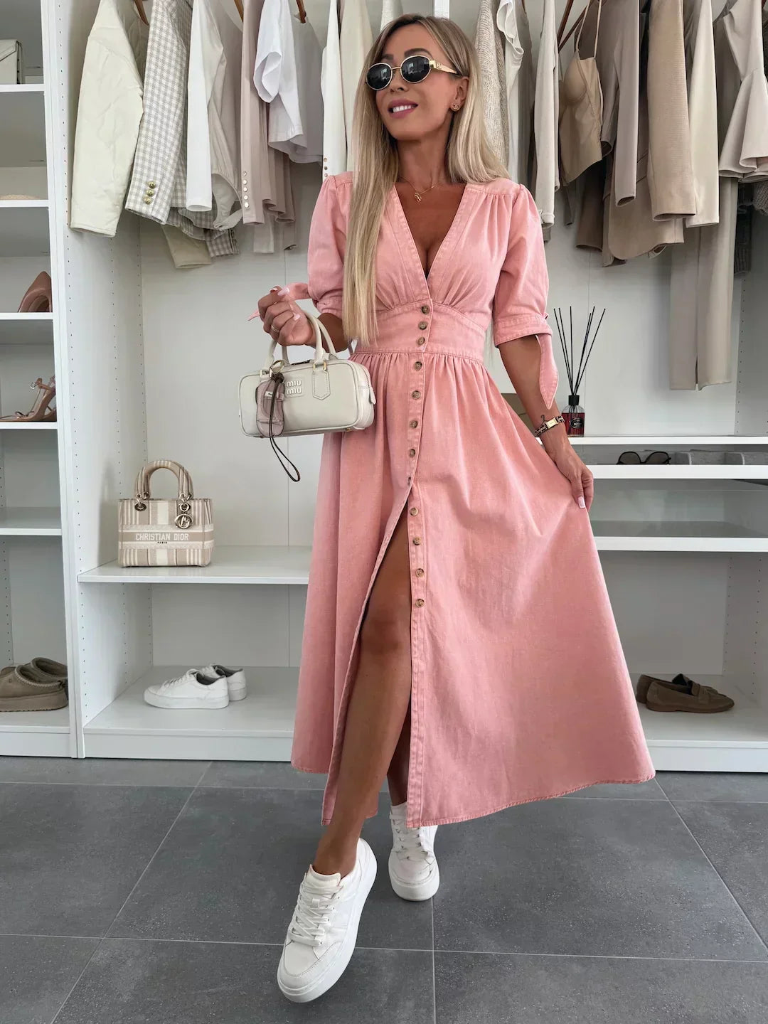 Olivia | Genialna dżinsowa sukienka