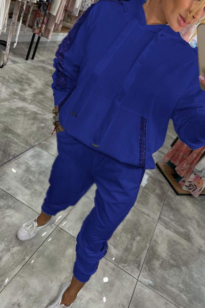 Aleksandra – Jesienny zestaw z połyskiem i komfortem