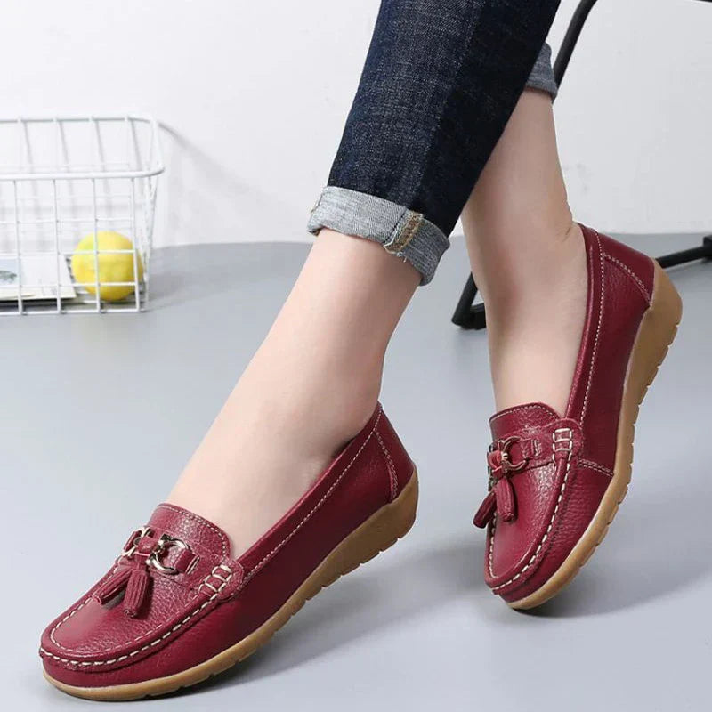 Soline | Skórzane Mokasyny Oddychające - ultra komfortowe