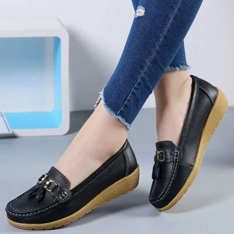 Soline | Skórzane Mokasyny Oddychające - ultra komfortowe