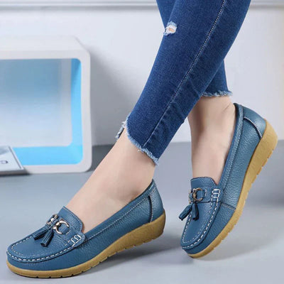 Soline | Skórzane Mokasyny Oddychające - ultra komfortowe