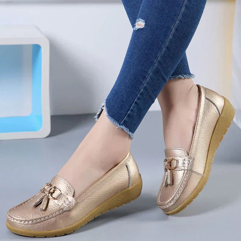 Soline | Skórzane Mokasyny Oddychające - ultra komfortowe